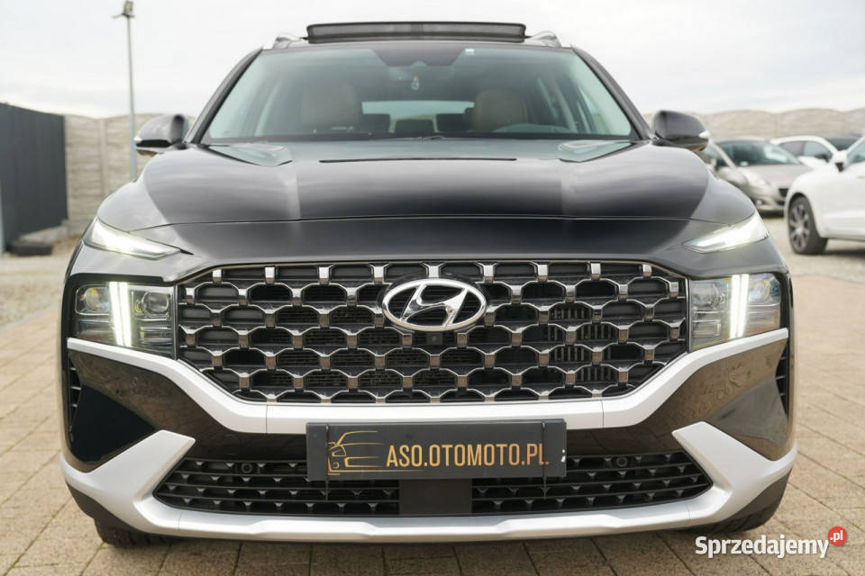 Hyundai Santa Fe FUL LED panorama skóra kamery lakier metallic Otmuchów