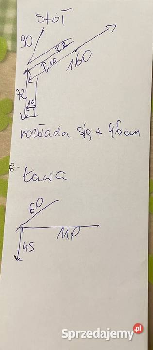 Komplet do jadalni salonu stół i ławaidealny Radków