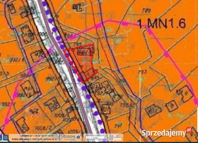 Dom wolnostojący 612 metry Borek 800m2 małopolskie