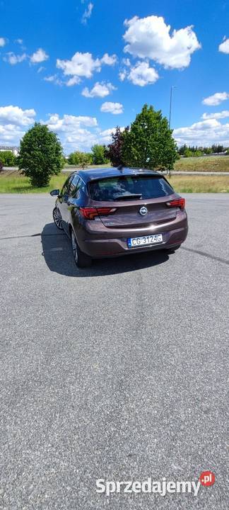 Sprzedam Opel Astra k 14 turbo 150 elektrochrom. lusterko wst. Grudziądz