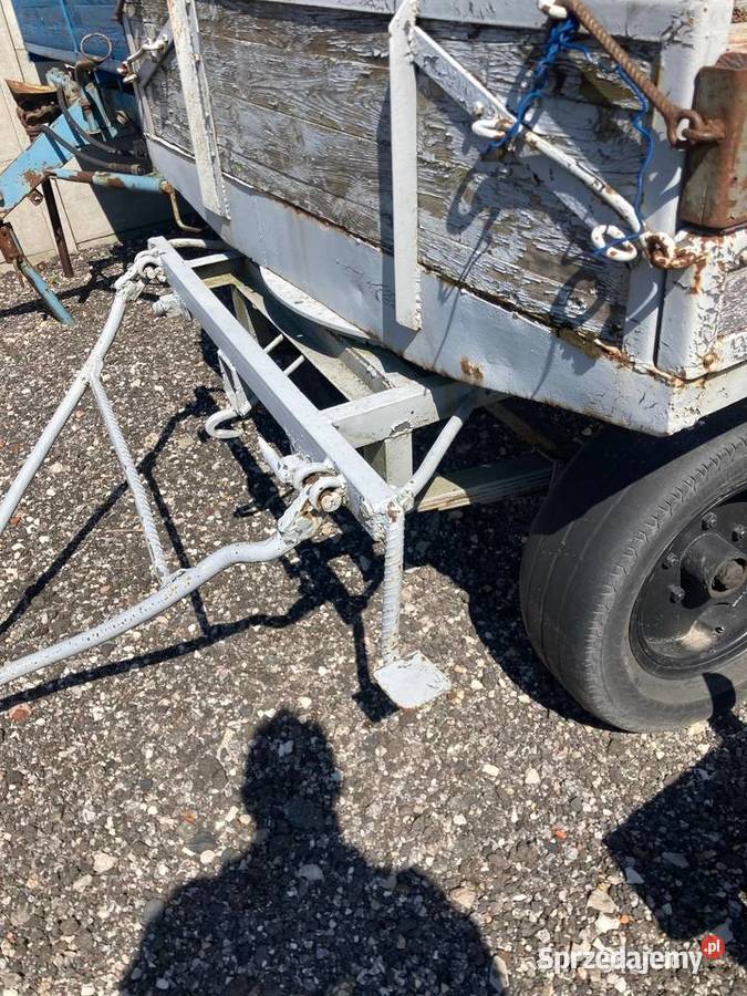 Przyczepa rolnicza nieuszkodzony Przyczepy rolnicze Warszawa