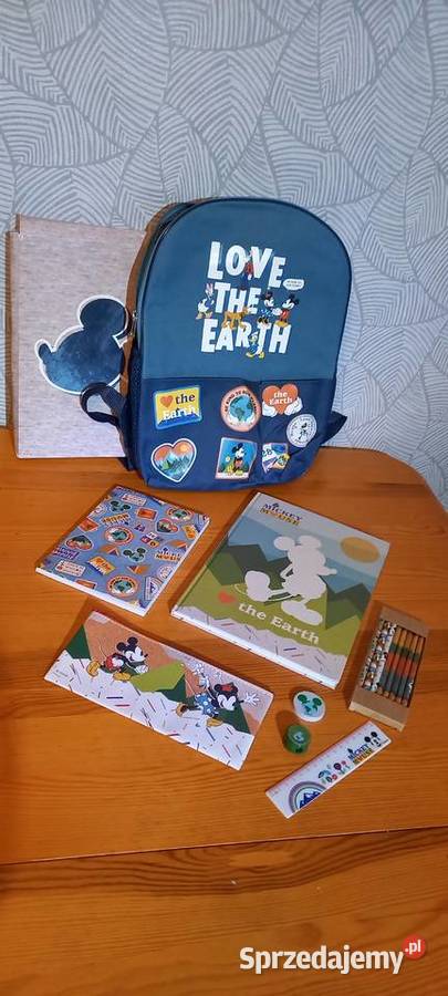 Plecak Disney Myszka Miki Nestle pełne mazowieckie Małkinia Górna sprzedam