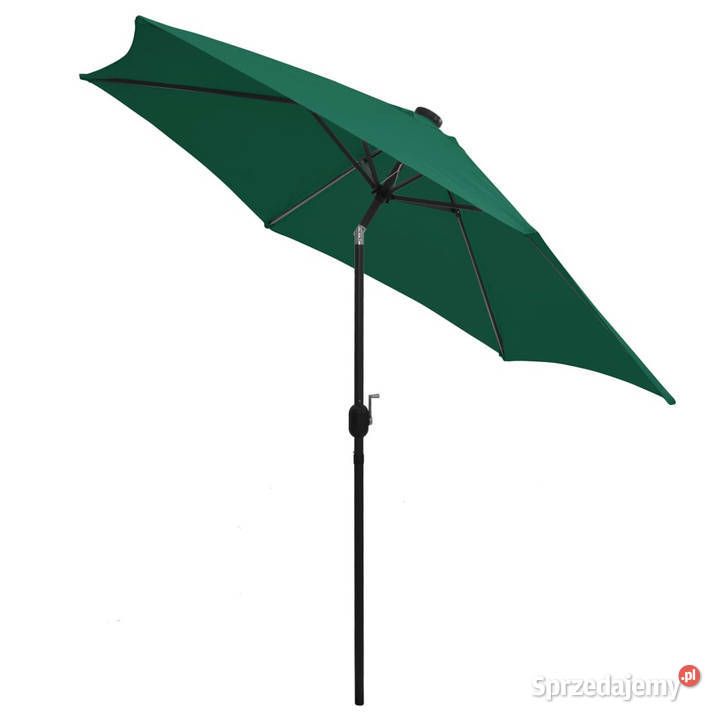 Parasol ogrodowy z LED i aluminiowym słupkiem Parasole ogrodowe Warszawa