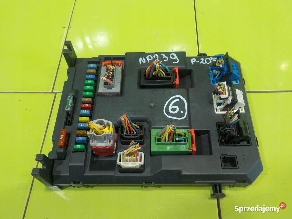 PEUGEOT 207 I CC 16 B 09r CABRIO skrzynka modul osobowe mazowieckie