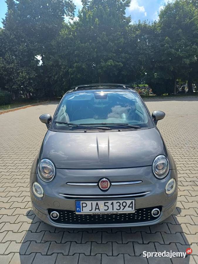 Fiat 500 12 benz Stan przebieg 62 udokumentowany Motoryzacja Jaraczewo