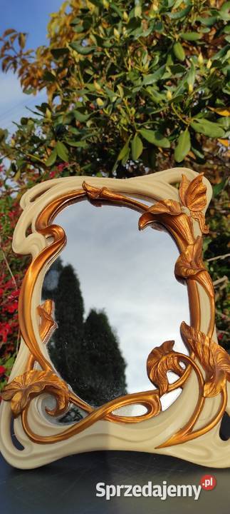 LUSTRO KWINTESENCJA STYLU SECESYJNEGO inny kolor Pabianice