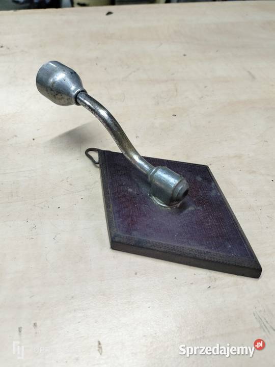 Stary świecznik ścienny łódzkie Łubno