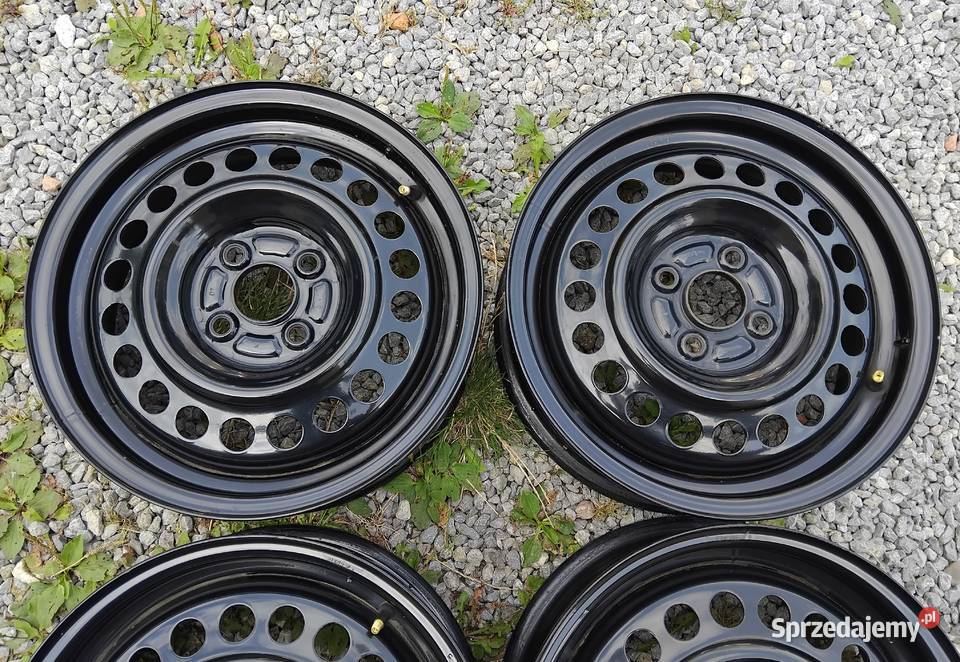 Felgi Stalowe Honda Jazz 15 4x100 ET45 Opony i felgi Gardzienice Pierwsze