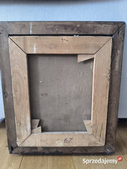 Piękny obraz olejny na płótnie pejzaż Łódź sprzedam