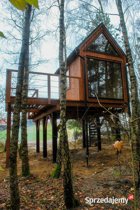 Drewniany Domek na drzewie DND11 dzieci Dom Architektura ogrodowa Rzeszów