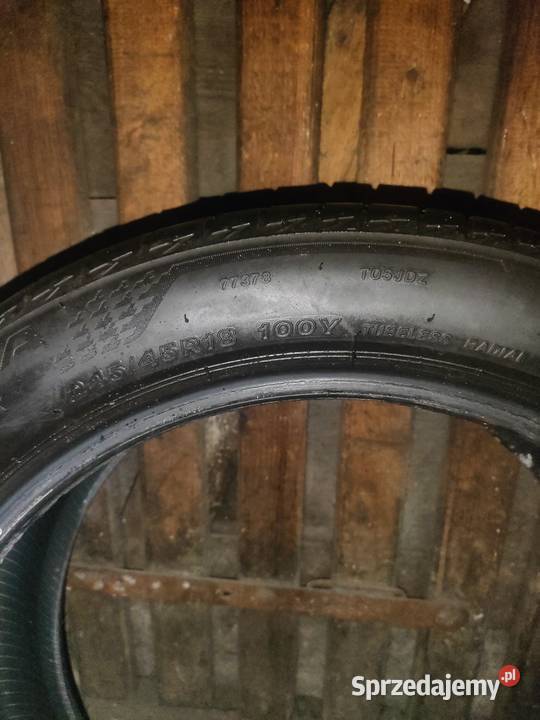 Opony Bridgestone 24545 R18 45 śląskie Sosnowiec