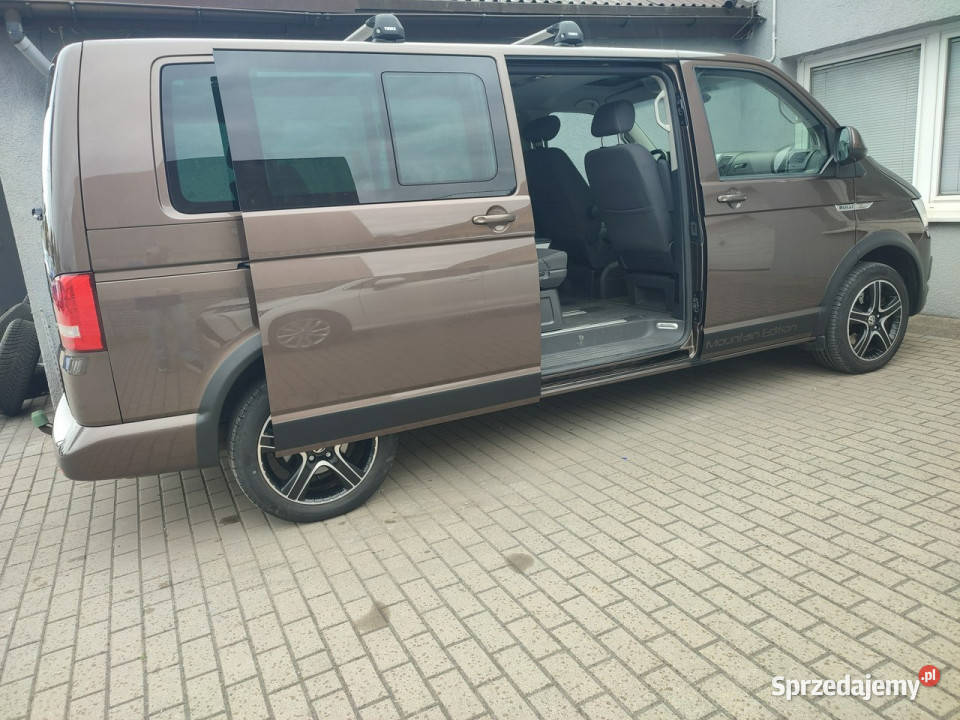 Volkswagen Multivan Long bogata 4x4 nowy silnik elektrochrom. lusterko wst. Zgierz