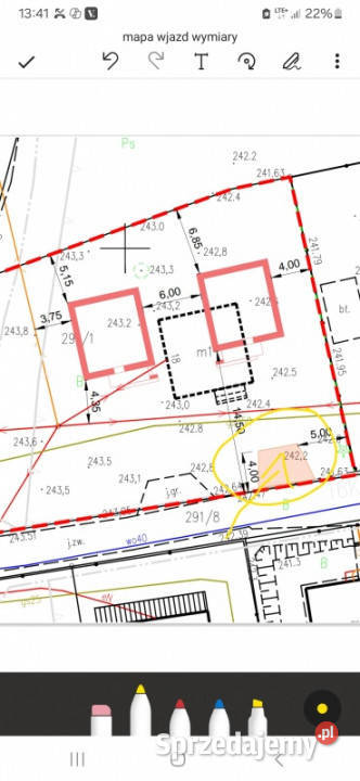Działka Inwestycyjna z pozwoleniem na budowę Dąbrowa Szlachecka