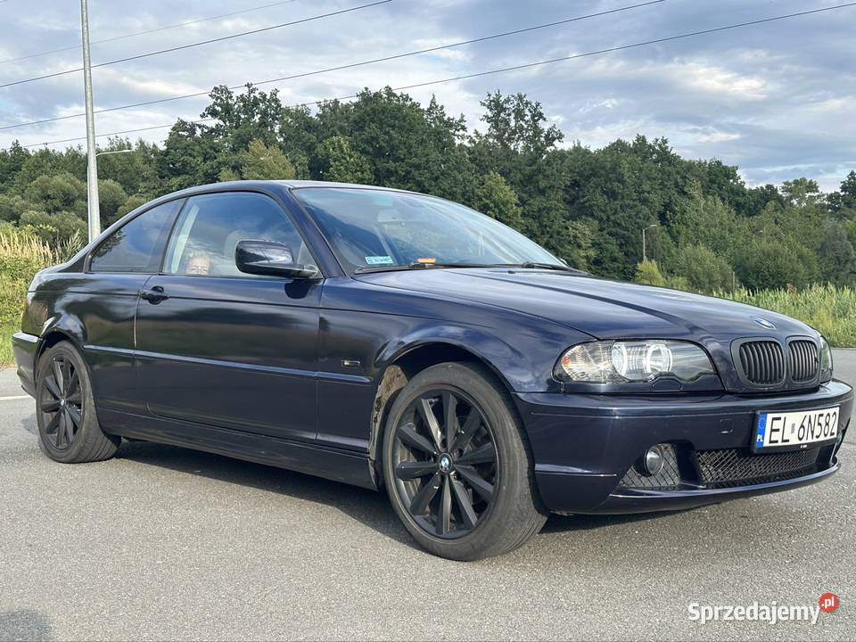 BMW 318ci coupe xenon sprawna klimagrzane fotele