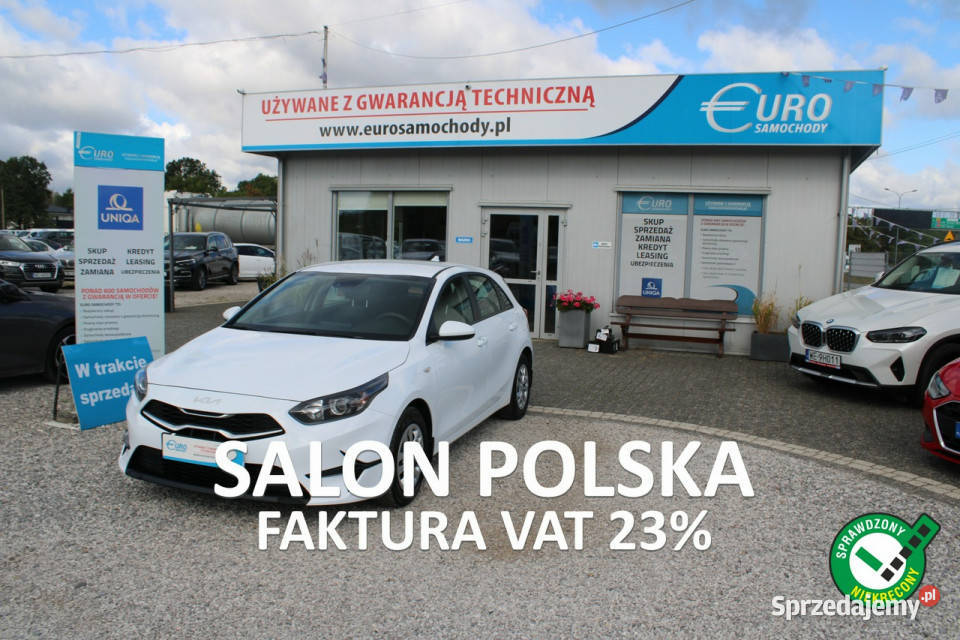 Kia Ceed Fvat Salon Polska netto 39756 PLN elektryczne lusterka