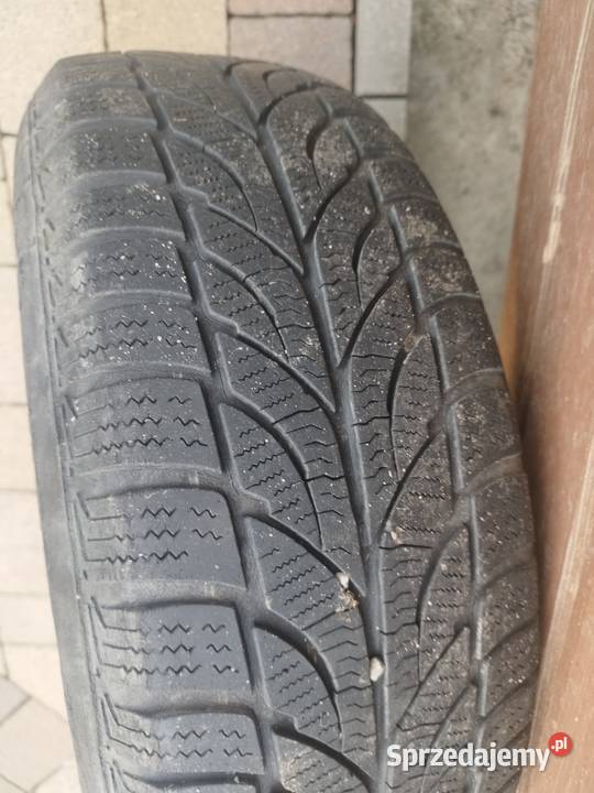 Felgi opel npzafira B 5x110 15 opony zimowe Lubasz