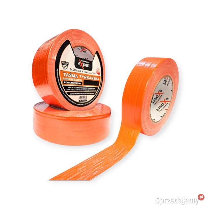 Taśma tynkarska Budowlany Expert 48mmx50m mocna Taśmy Taśmy sprzedam