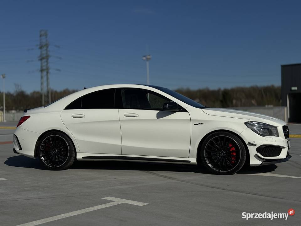 Mercedes Benz CLA 45 AMG pakiet Aero Performance CLA śląskie Dąbrowa Górnicza