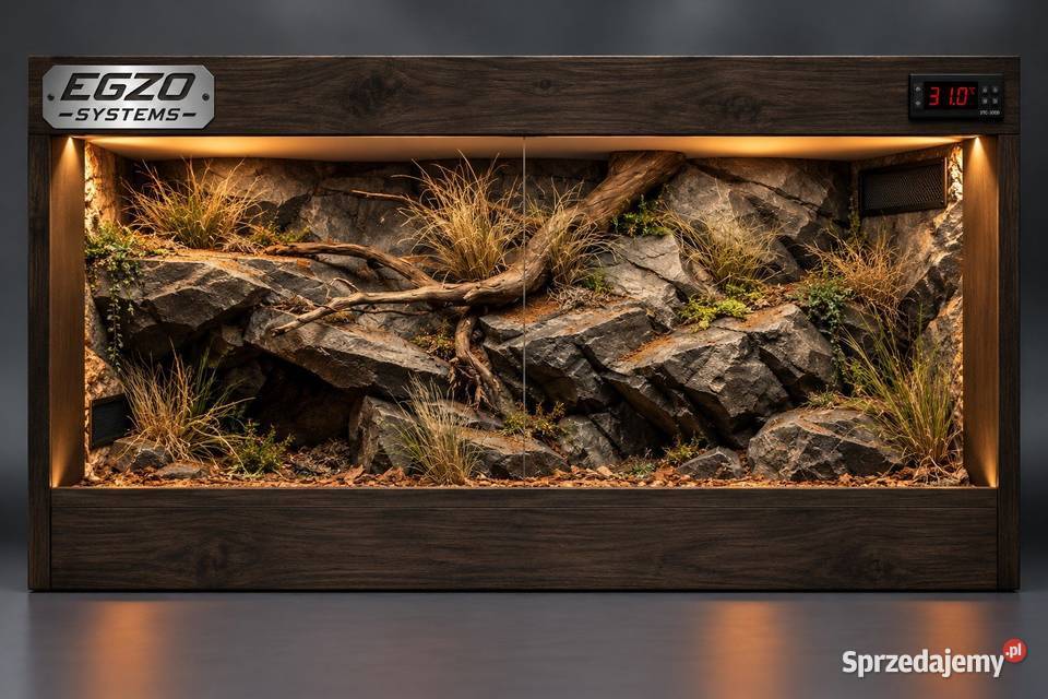Terrarium Egzo Systems żółwia greckiego agamy Dzierżoniów