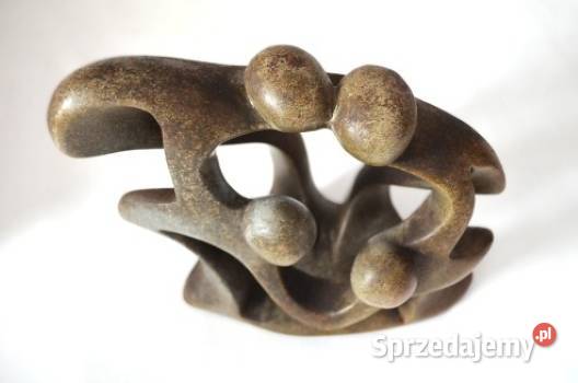 Rzeźba z kamienia Abstrakt rodzina Lębork