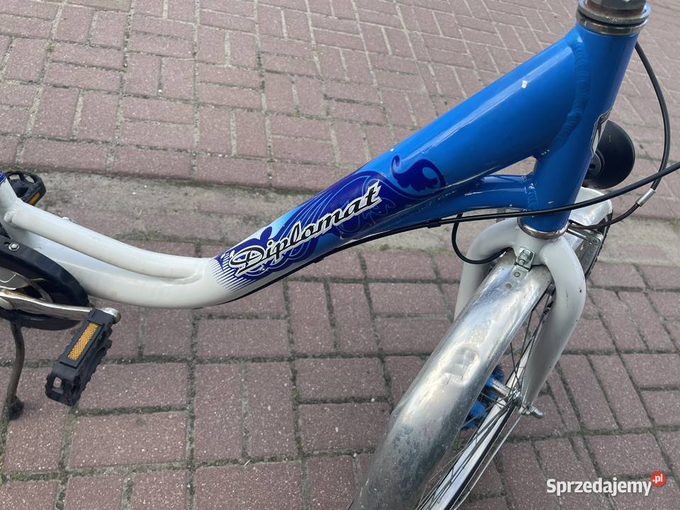 Rower damka Diplomat koło 26