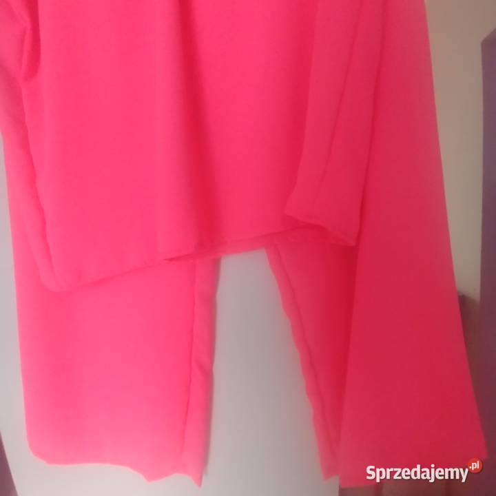 Piękny neonowy komplet letni rozmiar XL Nowy Bez wzoru Chorzów