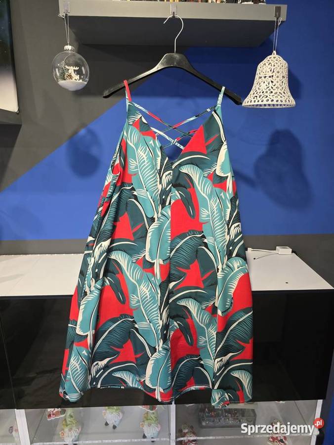 Sukienka w stylu hawajskim letnia r M Bytom