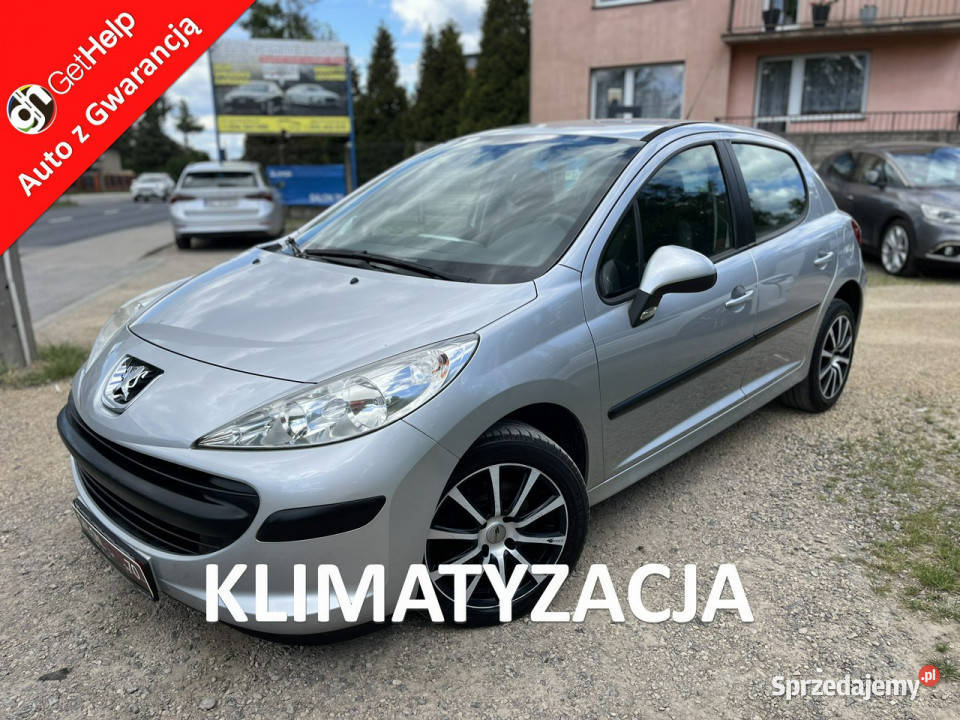 Peugeot 207 14 8V Klima Alu El szyby Isofix Bez śląskie Częstochowa sprzedam