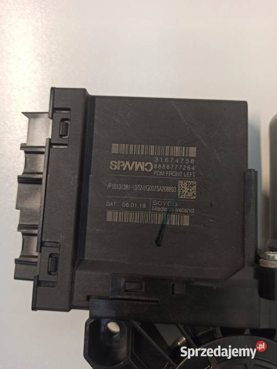 VOLVO S90 V90 MODUŁ DRZWI SILNICZEK LEWY PRZÓD