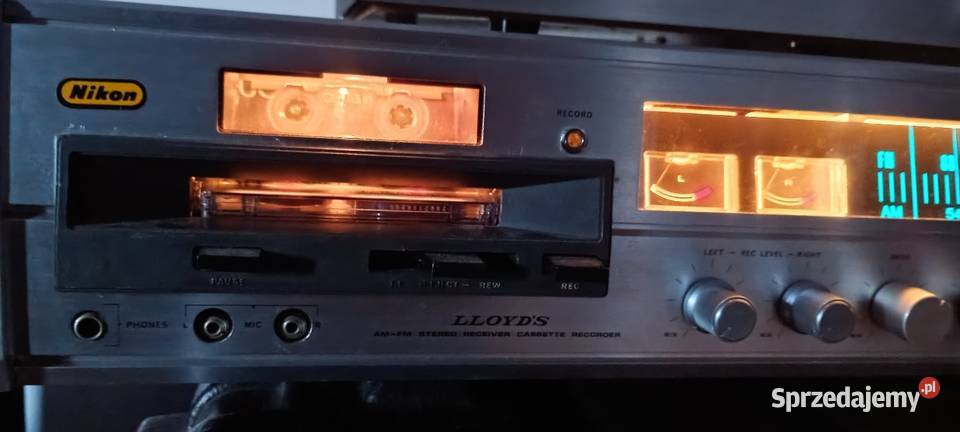 Amtuner retro z magnetofon Audio Grodków