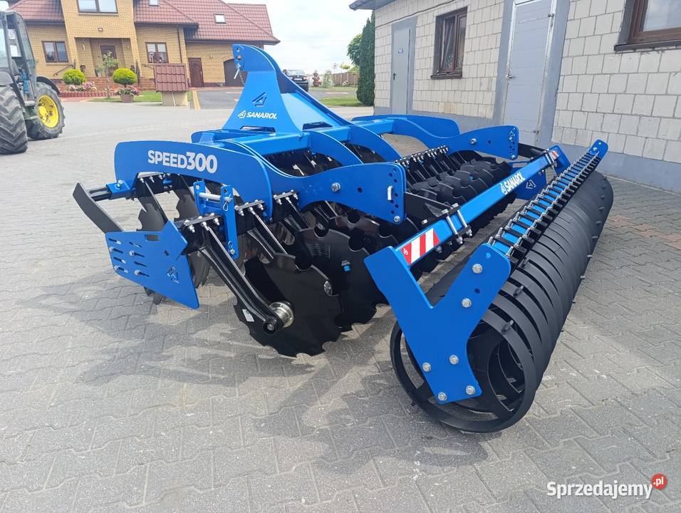 Brona talerzowa Sanarol Speed 25m 3m 35m 4m Maszyny rolnicze podlaskie Zambrów
