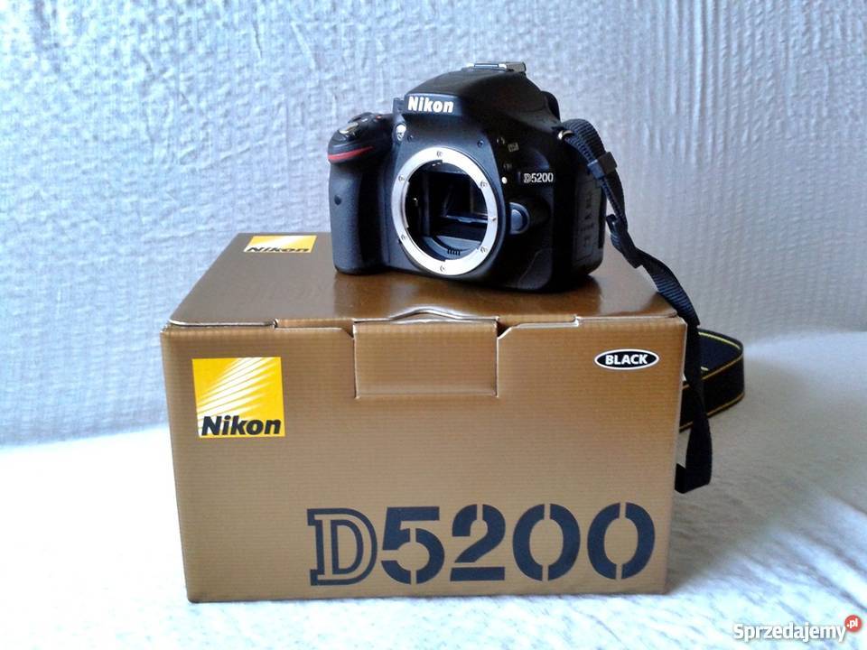 Aparat Nikon D5200 BODY NOWY sprzedam