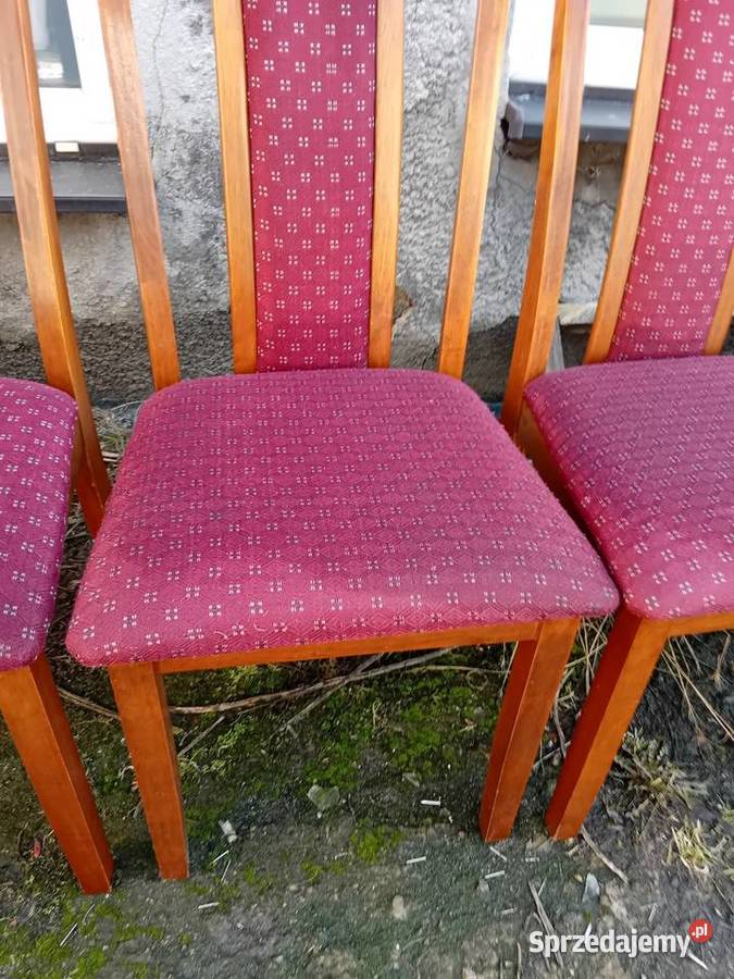 Sprzedam komplet krzeseł 50cm Piotrków Kujawski