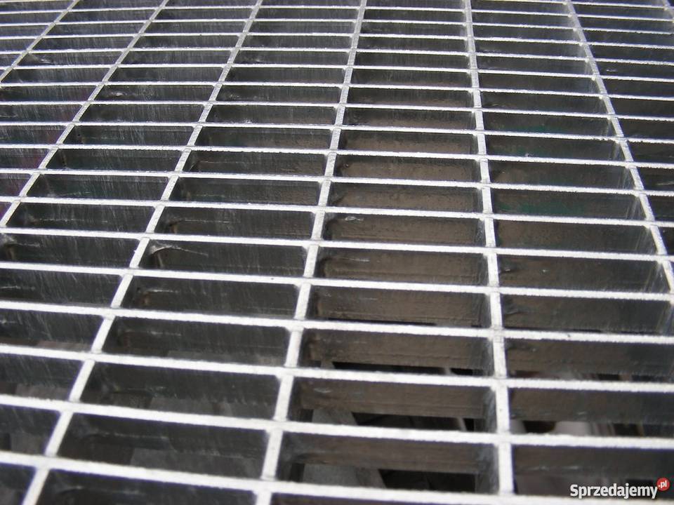 Nowość Stopnie metalowe drobne oczko 34x11 zewnętrzne Gorlice