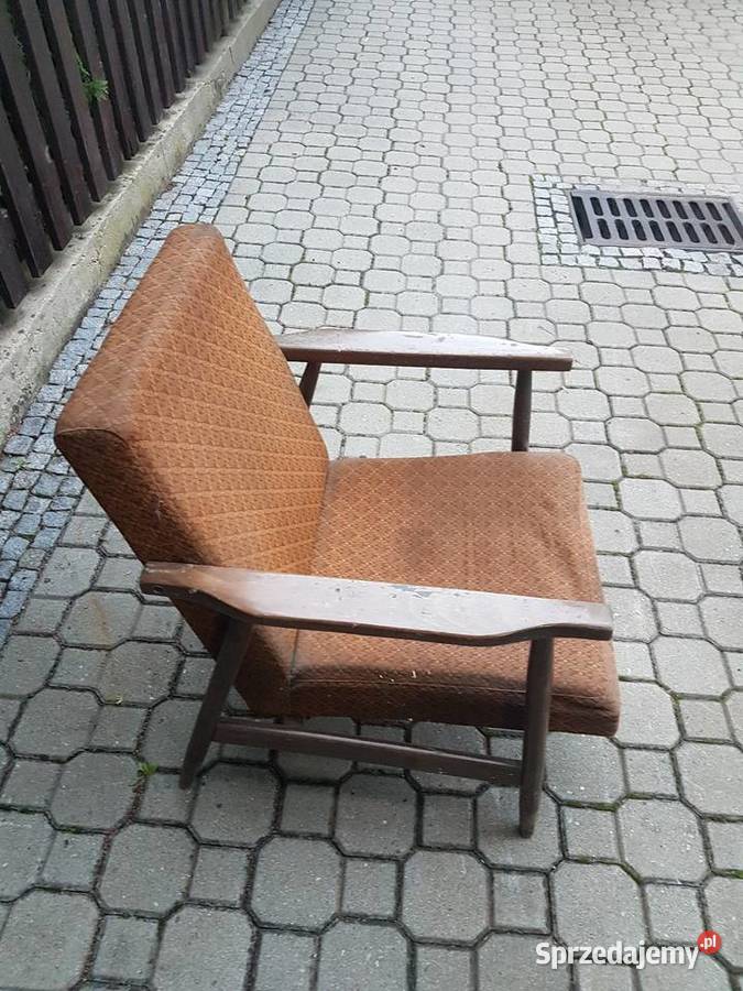 Fotel z prl Kluczbork sprzedam