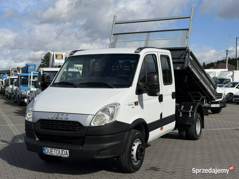Iveco Daily 70C18 V H 70C17 Doka Brygadówka 7 170KM świętokrzyskie Widełki