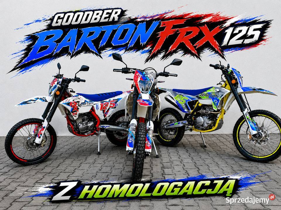 Cross Super Moto Barton FRX 125 HOMOLOGACJA Bieliny sprzedam