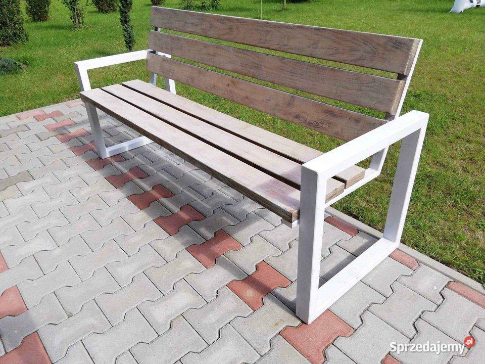 Meble ogrodowe ławka ogrodowa parkowa stół sprzedam
