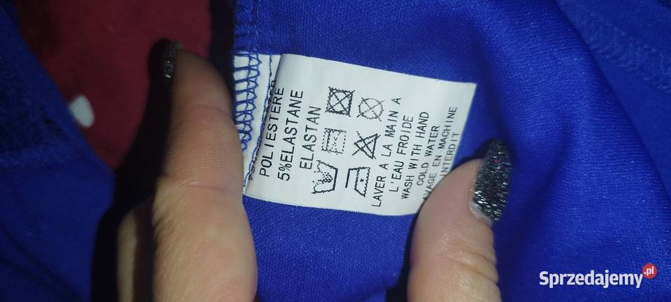 Sukienka koronka chabrowa Sulmierzyce