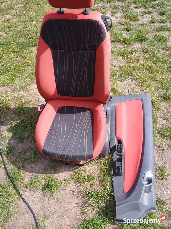 Fotel kierowcy 3d opel corsa d