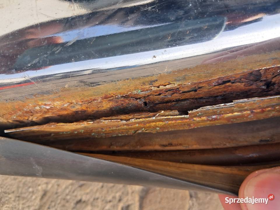 ZDERZAK PRZEDNI MERCEDES W116 SE SEL 1168800470 Zderzaki Cieszyn