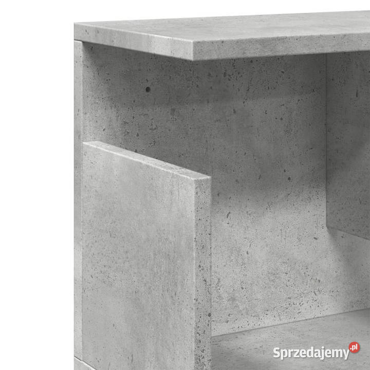 Półka ścienna 100x20x30 szarość betonu WM854844 Warszawa sprzedam