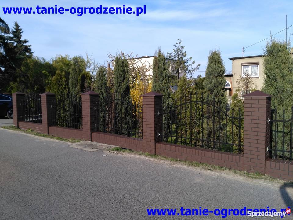 Ala klinkier słupki murki ogrodzenia imitacja Wołomin
