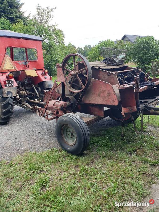 Prasa niskiego zgniotu Welger nieuszkodzony Poręba Wielka