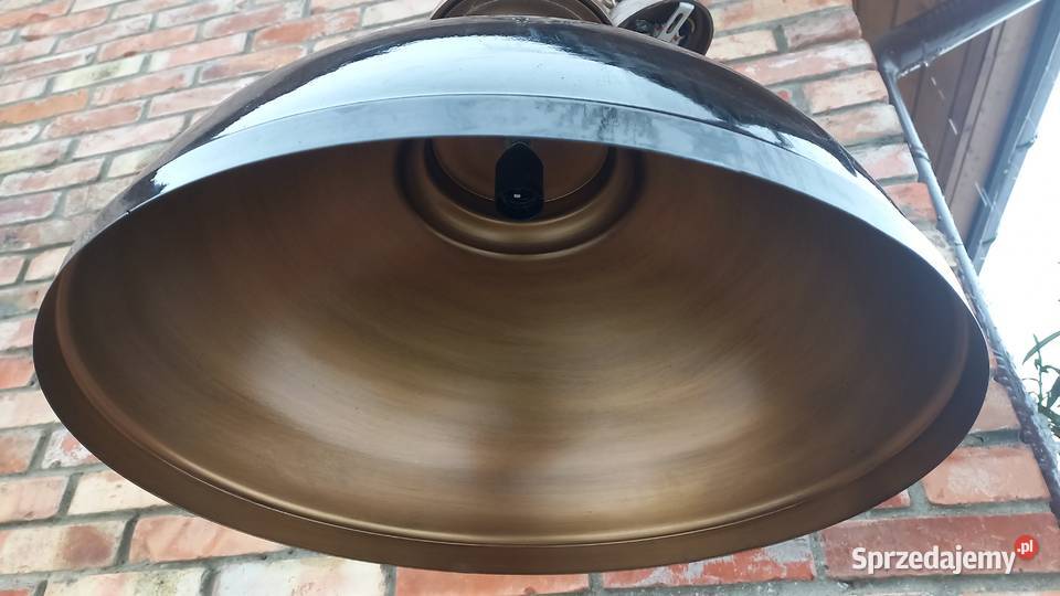 Żyrandol Industrialny loft Metalowy czarny Lampa Gawroniec
