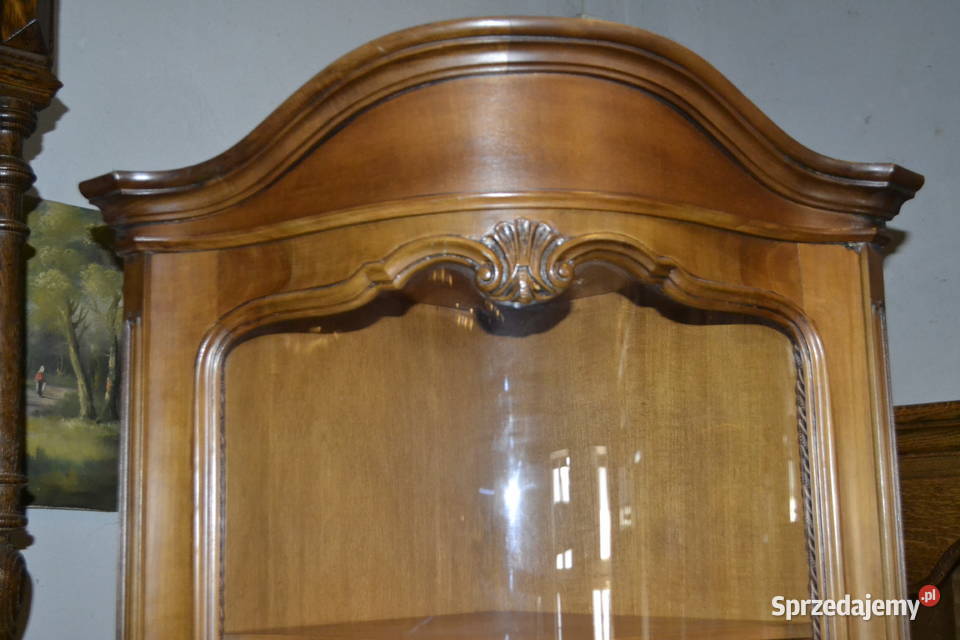 witryna narożna orzech Będzin