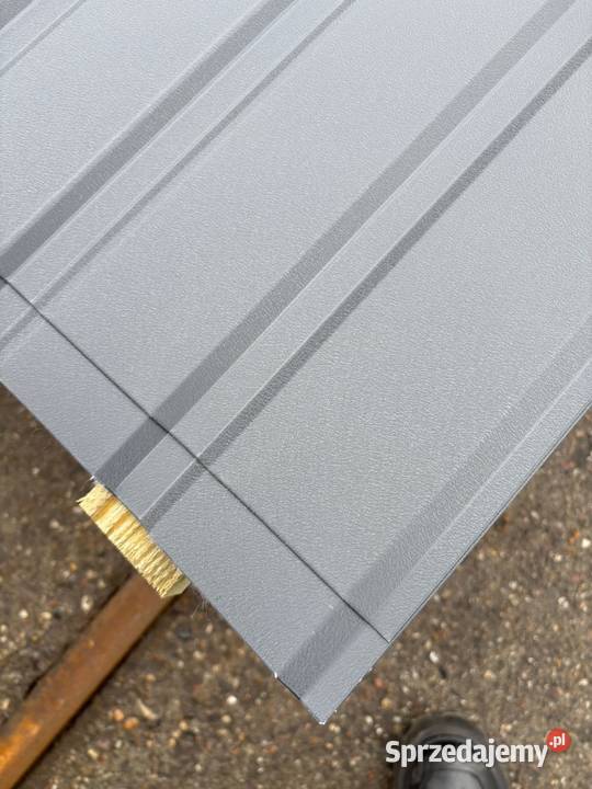 Blacha trapezowa T8 7016 Mat blacha na ściany łódzkie Kutno