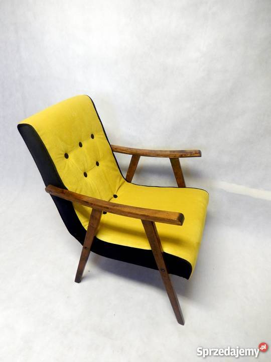 FOTEL PRL leniwiec RETRO VINTAGE OLD SCHOOL mazowieckie Wierzbica
