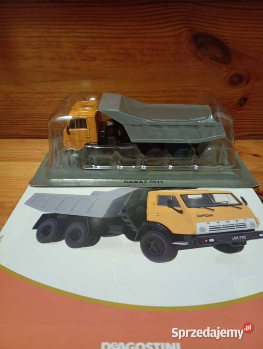 KAMAZ 5511 wywrotka deagostini 143 Kultowe Warszawa