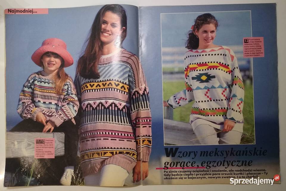 Modne Dzianiny Sandra 41994 Książki i Podręczniki Gdańsk